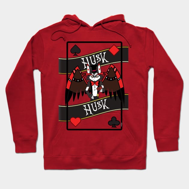 Husk - Poker Card Hoodie by Alouna